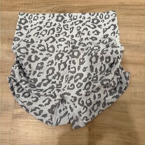 Leopard Print Scrunch Gym Shorts! Cross listed on Mercari and Curtsy!